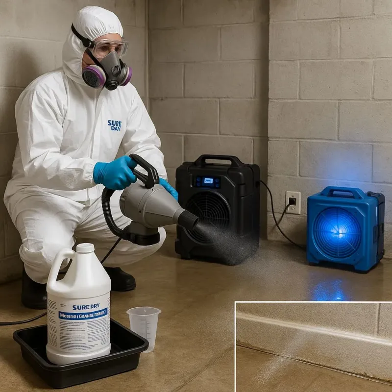 Sanitization and Odor Removal process in Chanute, KS