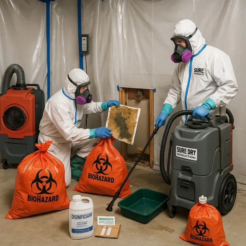 Contaminated Water Handling Protocols process in Chanute, KS