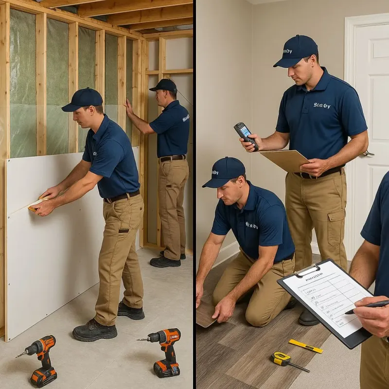Repairs and Reconstruction process in Chanute, KS