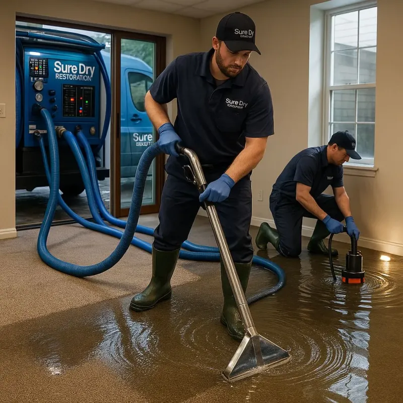 Water Extraction and Removal process in Chanute, KS